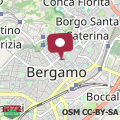 Map Design apartment Bergamo center