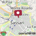 Map Design Apartments Sassari-Largo Cavallotti