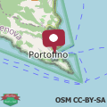 Map Villa Portofino private pool 200m from beach