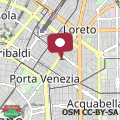 Mappa Design suite con terrazza in via Masera 6