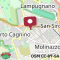 Mapa Difronte a San Siro apartment