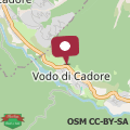 Map Dimora Alpina Dolomiti Cadore