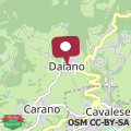 Karte Dimora La Rocca, Daiano Ville di Fiemme