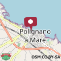 Map Dimora Sant'Antonio Polignano a picco sul mare