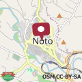 Map Dimore San Nicolo - Noto Centro