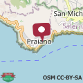 Map Divina Costiera Praiano