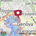 Mappa DOCK OF THE BAY GENOVA- Appartamento situato nel porto antico di Genova- Aria Condizionata- Garage privato-Vista sul porto