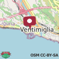 Map Dolce Vita Alta Ventimiglia