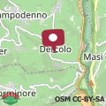 Map Dolomiti Brenta apartment da Gloria