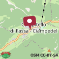 Mapa Dolomiti Chalet degli Abeti