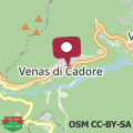 Karte Dolomiti Mountain View Cadore Cortina