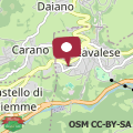 Mapa Dolomiti Terrace Cavalese