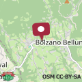 Mappa Dolomitiloungebelluno Mountain resources