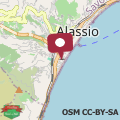 Map Domus 21 Near Alassio Beach - Happy Rentals