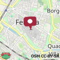 Mapa Domus Art Experience Art in the Center of Ferrara