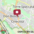 Mapa Domus Aury - Cinecittà