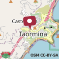 Mapa Domus D'este by Taormina Holidays