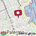 Map Domus Sicula Palermo city center