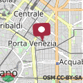 Mapa Donna Nilla, a large and cozy flat in Porta Venezia