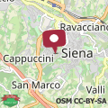 Map Dragoncello Senese Apartment