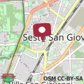 Karte Dream Suites Sesto Centro