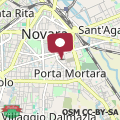 Mappa Duca's Suite - appartamento novara