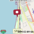 Mappa Due camere da letto sulla spiaggia di San Vincenzo