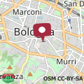 Mapa DUE TORRI PALACE - BOLOGNACENTRO LUXURY Rooms