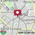 Mappa Duomo Milan-Attic with terrace-Netflix and WIFI