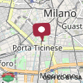 Mappa Duomo-Navigli - Loft Romana con Wi-Fi & Netflix