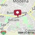 Mapa Duomo of Modena Comfortable apartment