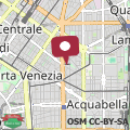 Mapa Duomo Shopping Milano