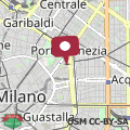 Map Duse luxury stay Milan