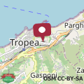 Map Economy apartment with free parking, unfdergound, 400 meters from the historic center of Tropea