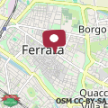 Mapa Ecorooms Ferrara