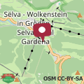 Map Eden Dolomites