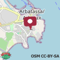 Karte Eden Portofrailis Arbatax