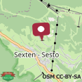 Map Egorta - Egarterhof Sexten