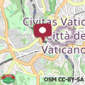 Map Residenza in Vaticano Roma