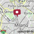 Map Elegant and Stylish Design Apartments in Brera Near the Metro