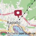 Map Elegant Apartments Rapallo