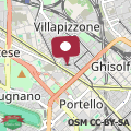 Map Elegant Blue Apartment Portello - near MiCo and Fiera Milano