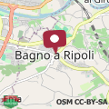 Mappa Elegant Florence Villa, Panoramic View and Pool