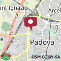 Mappa Elegant Apartment with parking in downtown Padua