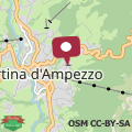 Mappa Elegante Appartamento a Cortina