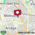 Mapa Elegante appartamento Milano