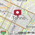 Mapa Elegante Bilocale-Centro Torino-Free WiFi