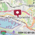 Mapa [Elegante Suite] Via Sestri - Airport - WiFi