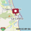 Map Emil's Vacation Home La Caletta