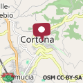 Map Enjoy Tuscany - Flat in the center of cortona